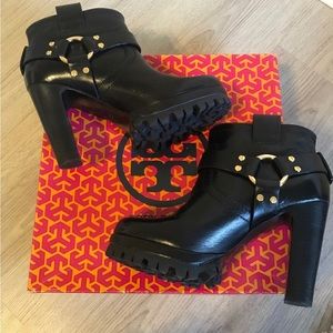 Tory Burch Leather Booties